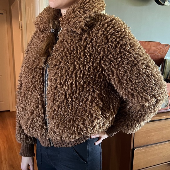 Faux Fur Bomber - Picture 6 of 6